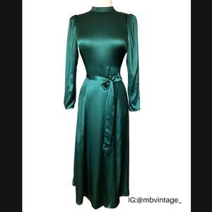 Reformation Julius Silk Dress